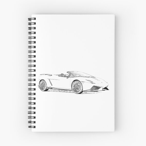 Item preview, Gallardo Spyder Wireframe designed and sold by Auto-Prints.