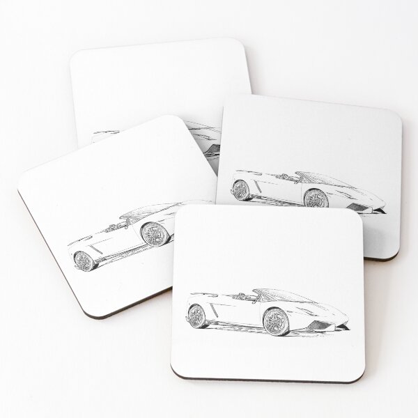 Item preview, Gallardo Spyder Wireframe designed and sold by Auto-Prints.
