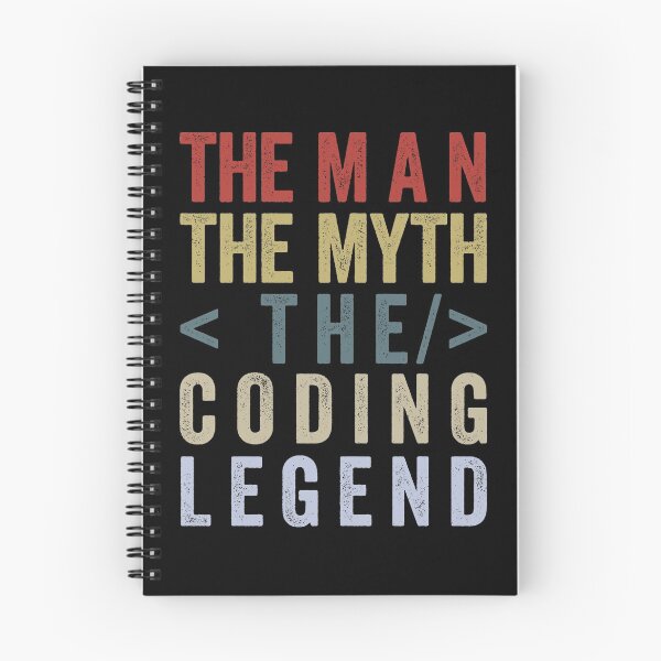 Item preview, The Man The Myth The Coding Legend designed and sold by VDKMerch.