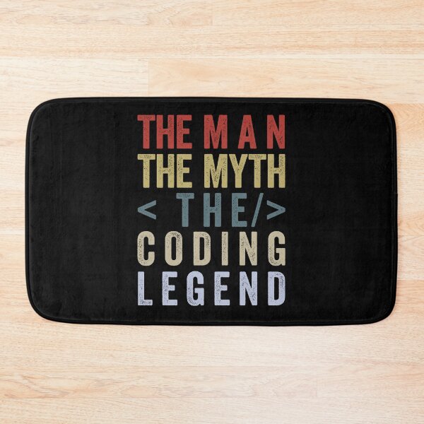 Item preview, The Man The Myth The Coding Legend designed and sold by VDKMerch.
