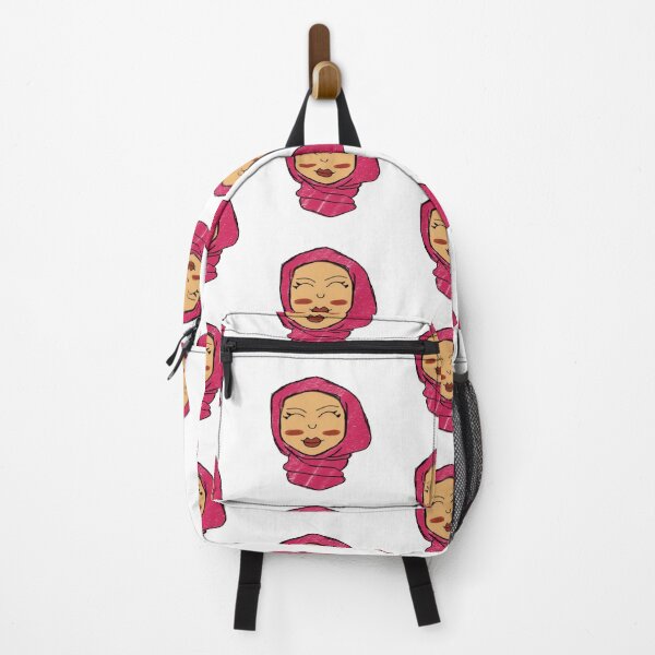 Item preview, Soraya pink hijab smile - Sun-kissed cuties hijab designed and sold by SallayCaulker.