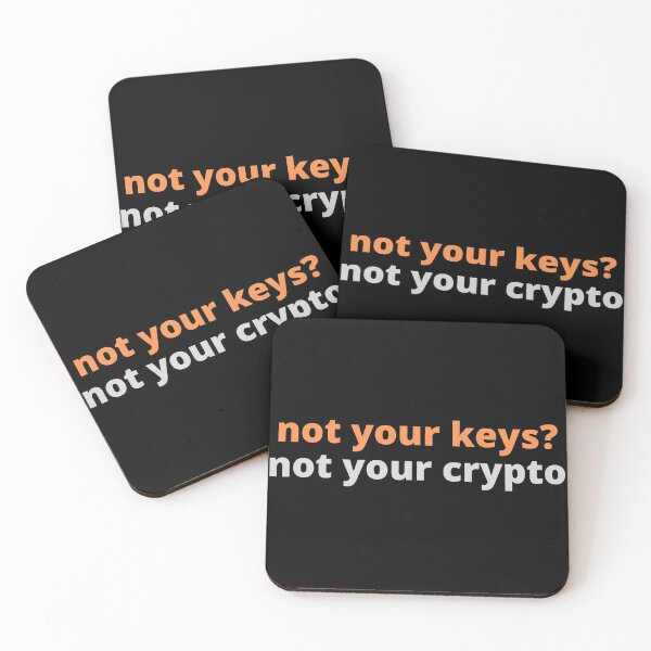 Item preview,  Not your keys, not your crypto. designed and sold by Scubaloppy.