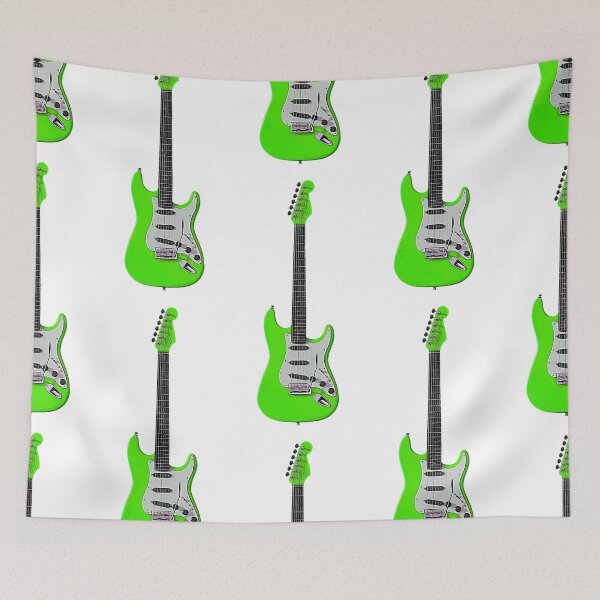 Item preview, Green Electric Guitar Teal designed and sold by PeterADesign.