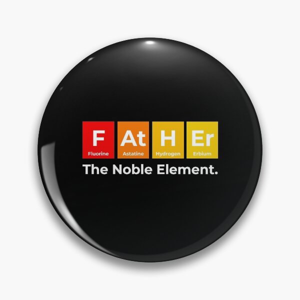Item preview, Father Noble Chemistry Periodic Table Funny Science designed and sold by WarmlyGreetings.