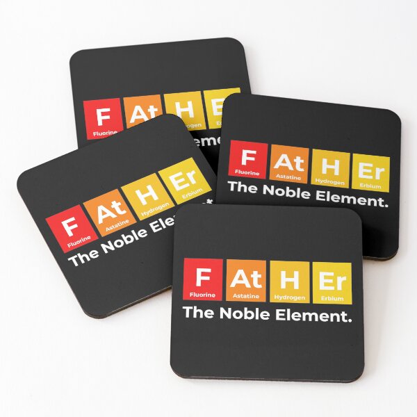 Item preview, Father Noble Chemistry Periodic Table Funny Science designed and sold by WarmlyGreetings.
