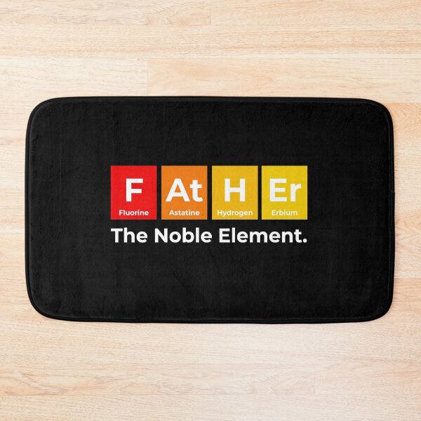 Item preview, Father Noble Chemistry Periodic Table Funny Science designed and sold by WarmlyGreetings.