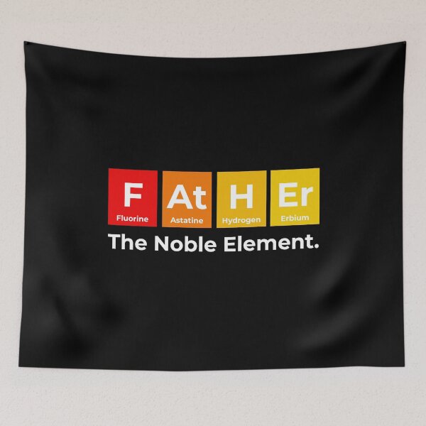 Item preview, Father Noble Chemistry Periodic Table Funny Science designed and sold by WarmlyGreetings.