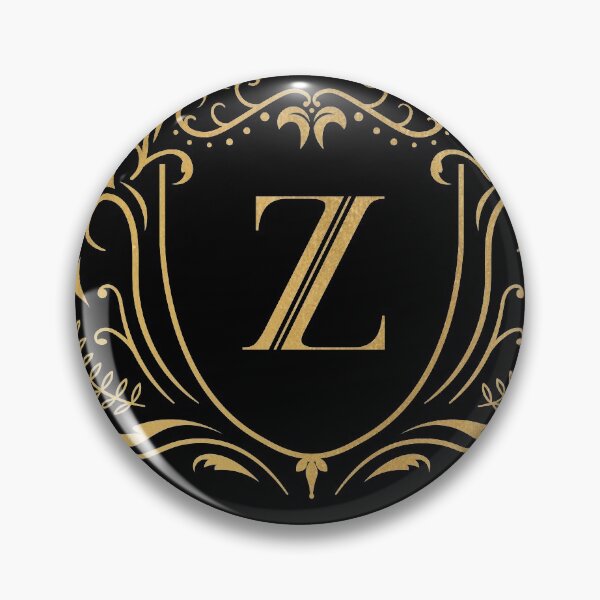 Item preview, Z monogram, letter Z, initial, emblem | gold designed and sold by rattob.