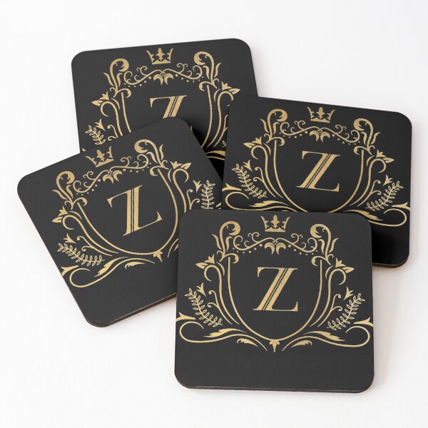 Item preview, Z monogram, letter Z, initial, emblem | gold designed and sold by rattob.