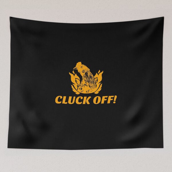 Item preview, Cluck Off! Angry Orange Chicken designed and sold by katiekendall.
