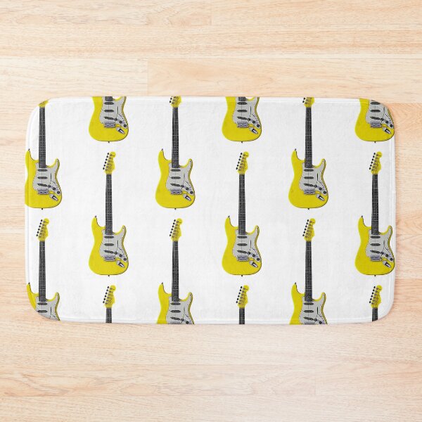 Item preview, Yellow Green Electric Guitar Teal designed and sold by PeterADesign.