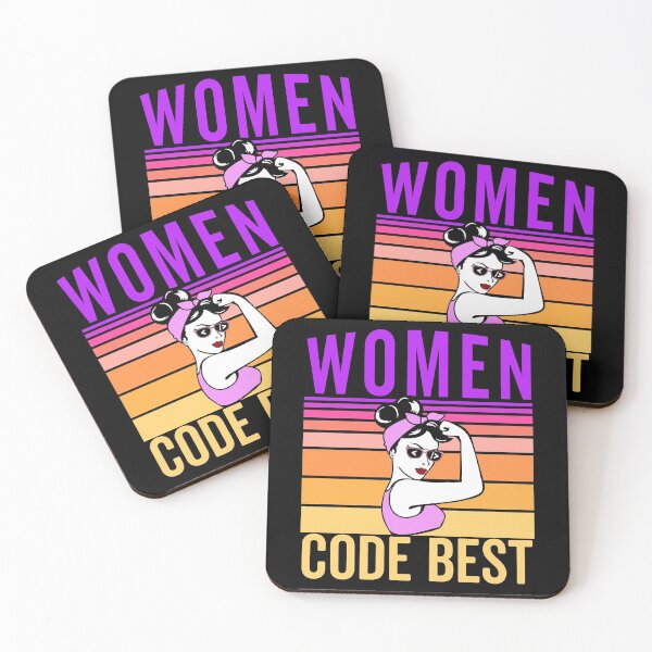 Item preview, Women Code Best Female Programmer designed and sold by VDKMerch.