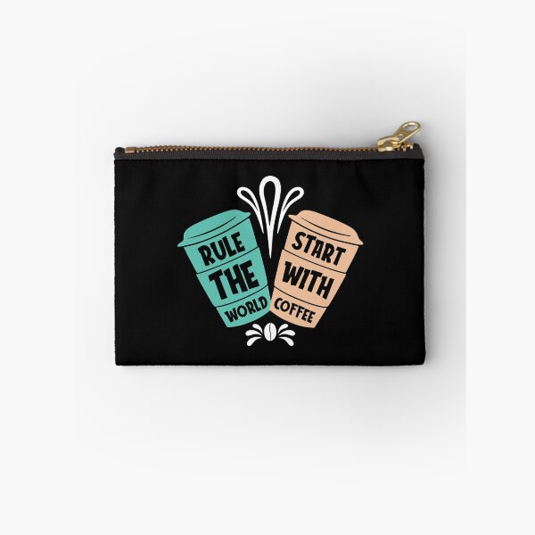 Item preview, Rule The World Start With Coffee designed and sold by PrintexDesigns.