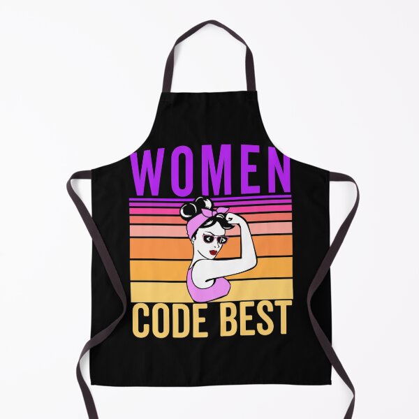 Item preview, Women Code Best Female Programmer designed and sold by VDKMerch.