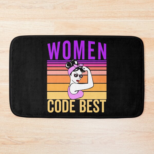 Item preview, Women Code Best Female Programmer designed and sold by VDKMerch.