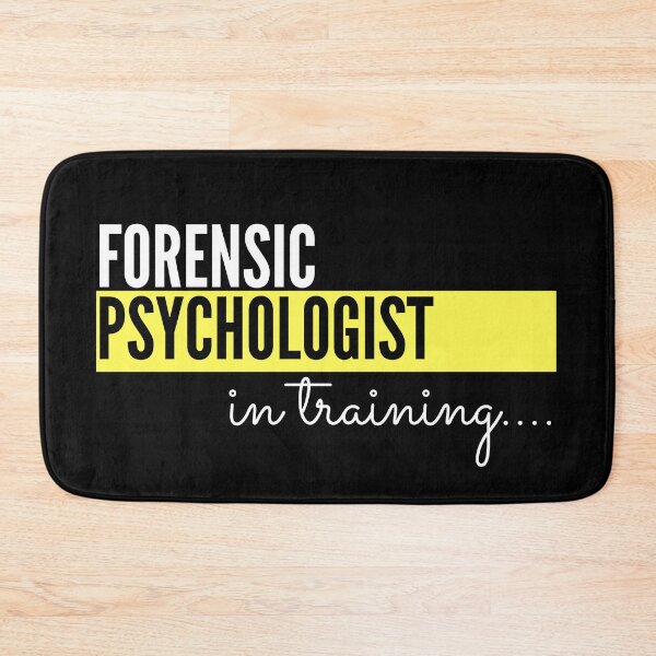 Item preview, Forensic Psychologist in training - Psychology Design designed and sold by Psychologist's Inventory.