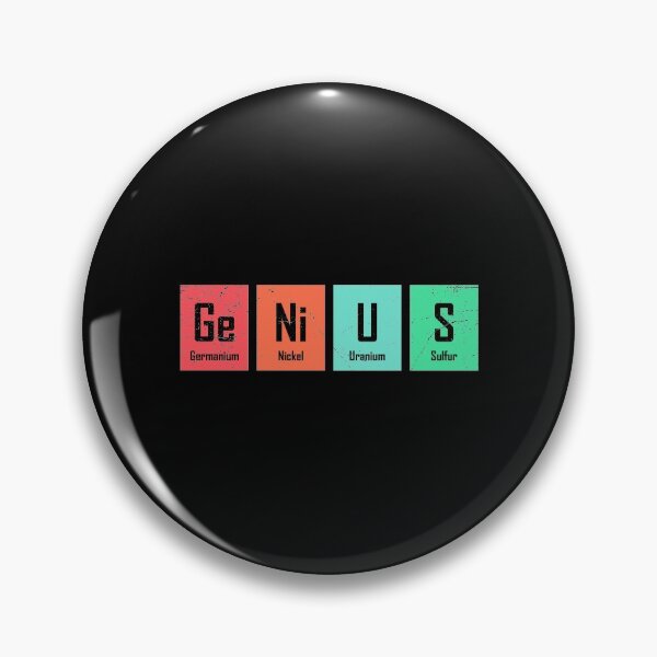 Artikelvorschau, Geniale Chemie Periodensystem Wissenschaft Wortspiel entworfen und verkauft von WarmlyGreetings.