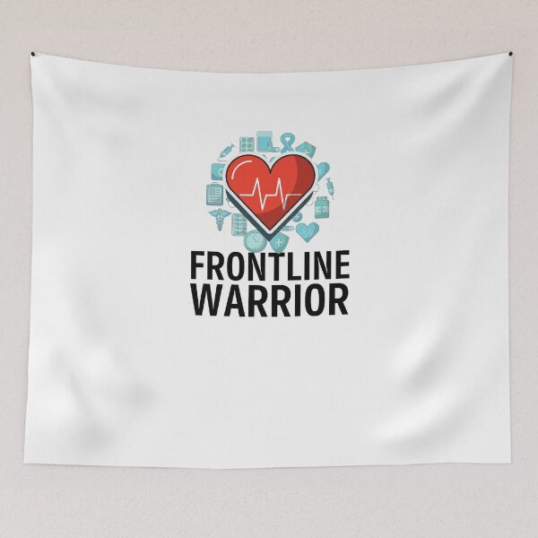 Item preview, Frontline Warrior - Healthcare Worker designed and sold by Emerg-Apparel.
