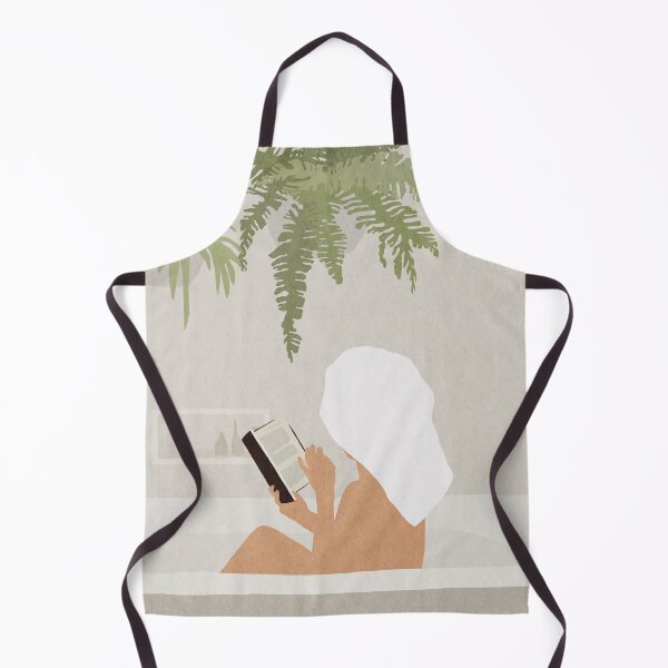 Item preview, Relaxing bath, Girl, Woman, Bathroom, Plants designed and sold by juliaemelian.