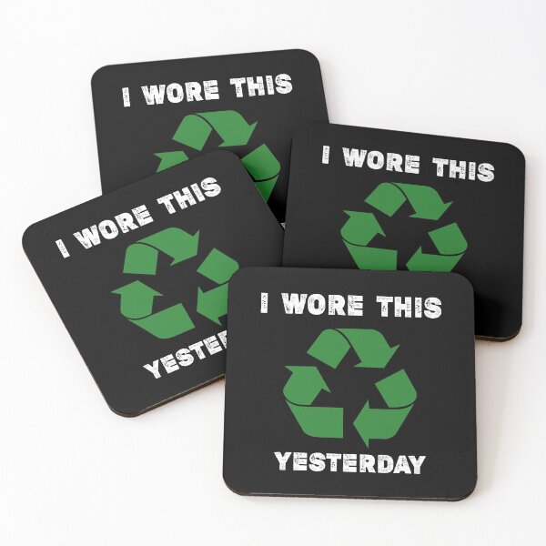 Item preview, Funny Recycling Humor Earth Day I Wore This Yesterday,Recycling jobs description,WASTE MANAGEMENT, RECYCLING JOBS,Recycling truck driver  designed and sold by Essakhi12.