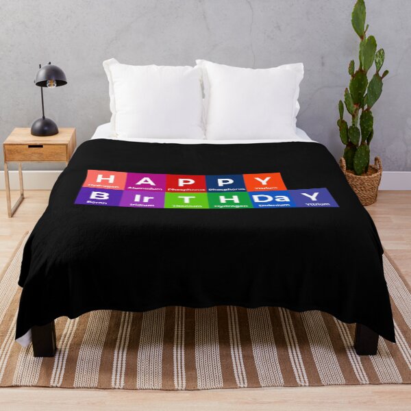 Item preview, Happy birthday Funny Chemistry Periodic Table Science Humor designed and sold by WarmlyGreetings.