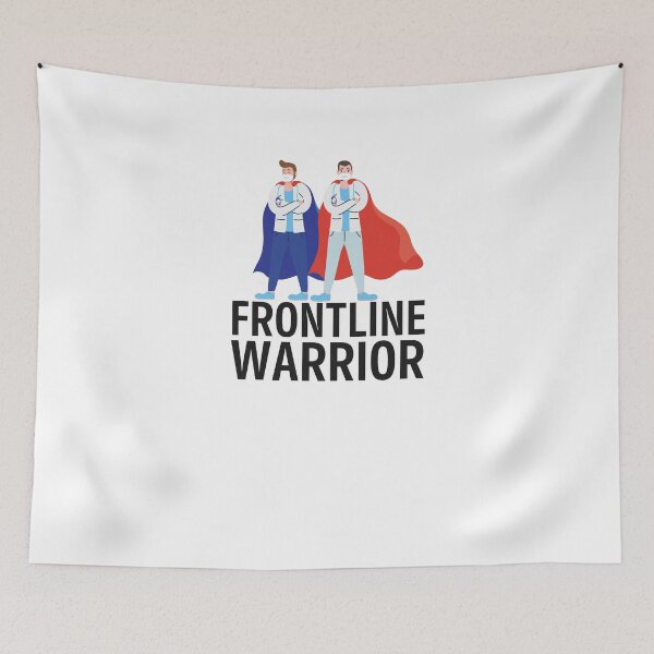 Item preview, Frontline Warrior - Healthcare Worker designed and sold by Emerg-Apparel.