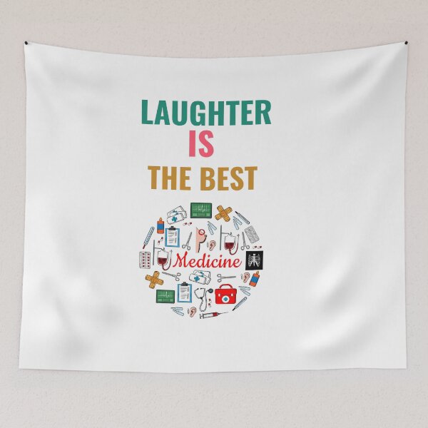 Aperçu de l'œuvre laughter is the best medicine créée et vendue par pedro-shop.