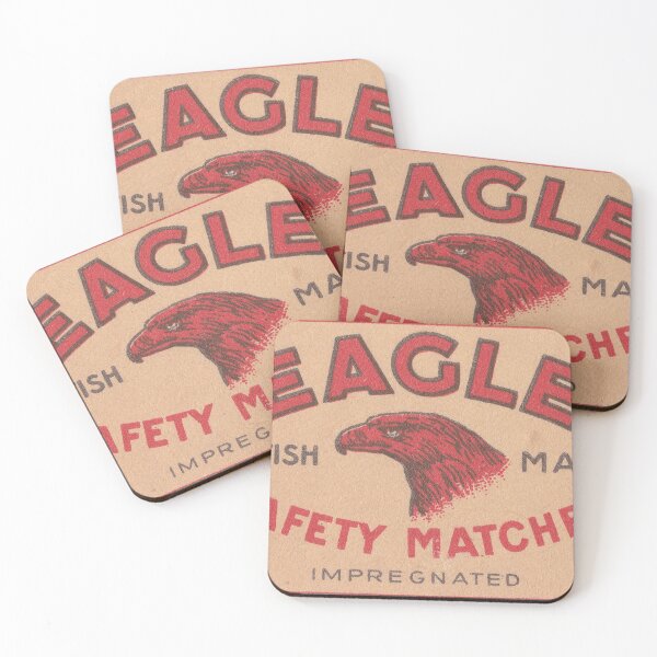 Item preview, Eagle Safety Matches - Vintage Advertising designed and sold by AscotSteve.