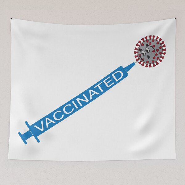 Item preview, Vaccinated vaccine injector and virus designed and sold by sigdesign.