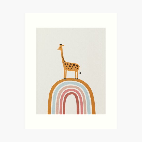 A5 Nursery and Childrens Baby Giraffe Room Thermometer 