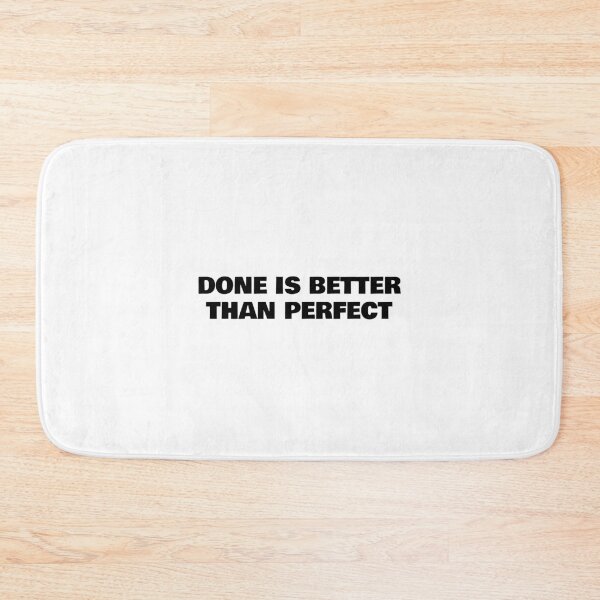 Item preview, Done is better than perfect designed and sold by Inspirationmotivation.