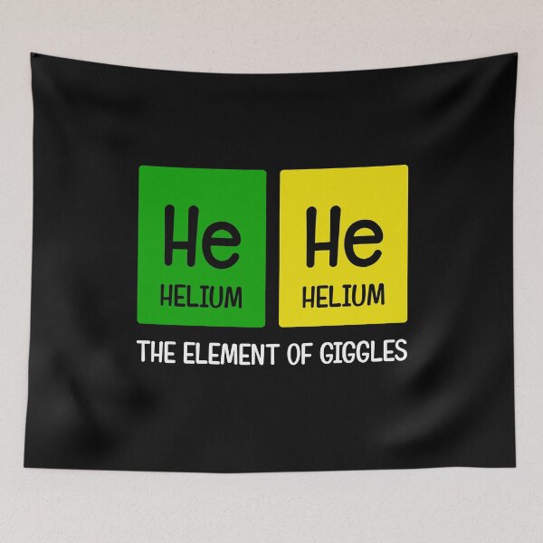 Item preview, Hehe Element of Giggles Chemistry Periodic Table Science designed and sold by WarmlyGreetings.