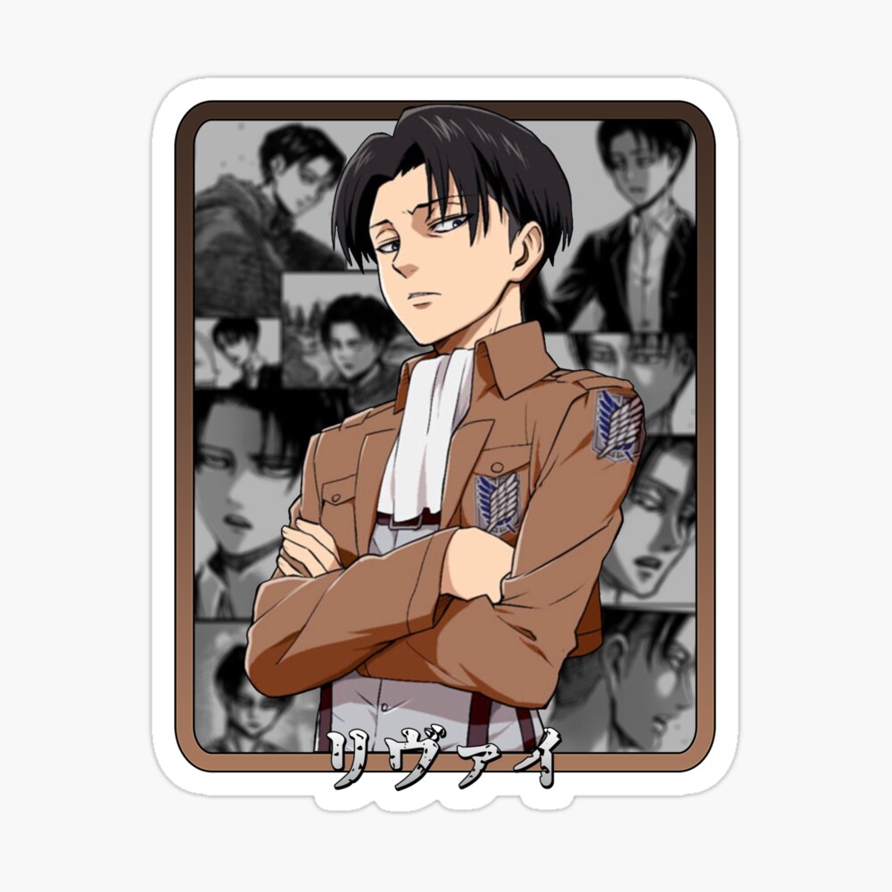 Levi Ackermann Attack On Titan Background Manga Collage Shingeki No Kyojin Spiral Notebook By Alexjandro8 Redbubble