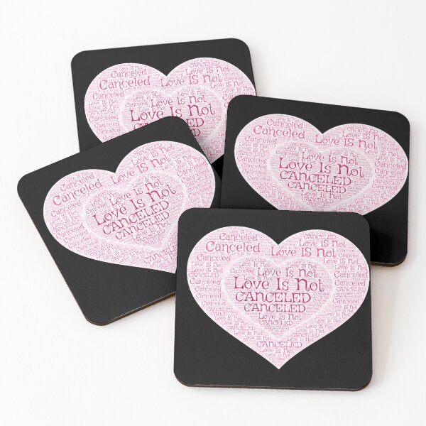 Item preview, Love Is Not Canceled Heart (American English) designed and sold by JWIZZY.