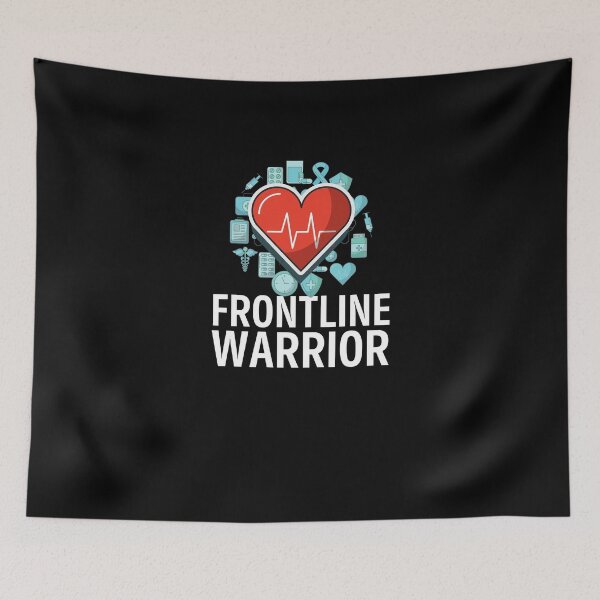 Item preview, Frontline Warrior - Healthcare Worker designed and sold by Emerg-Apparel.