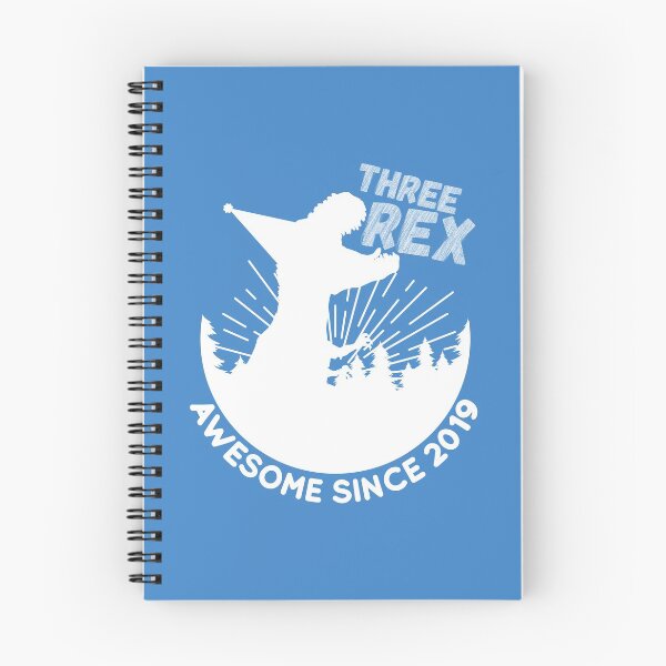Item preview, AWESOME SINCE 2019, THREE REX, THREE YEARS OLD BIRTHDAY GIFT designed and sold by TheFirstOne.