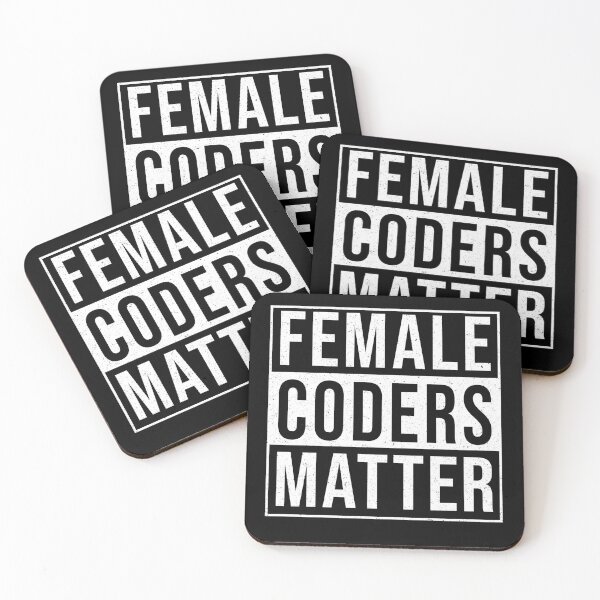 Item preview, Female Coders Matter Parody designed and sold by VDKMerch.