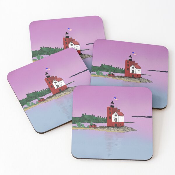 Item preview, Lighthouse Mackinac Island, Michigan designed and sold by Faramira11.