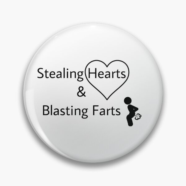 Item preview, Stealing Hearts and Blasting Farts designed and sold by AthleticWolves.