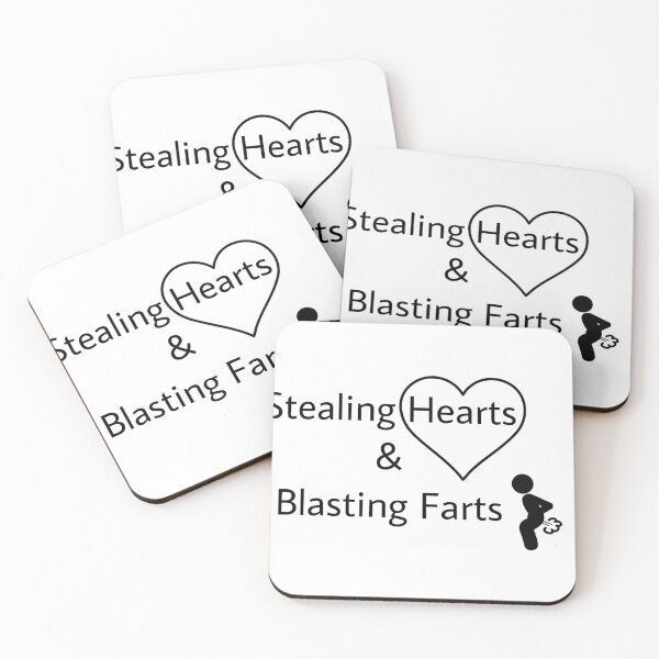 Item preview, Stealing Hearts and Blasting Farts designed and sold by AthleticWolves.