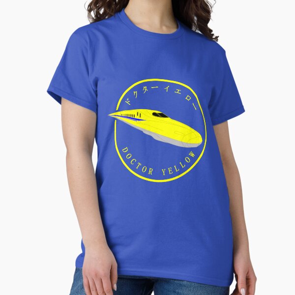 Vista previa del artículo con la obra «Doctor amarillo», diseñado y vendido por TransportTees.