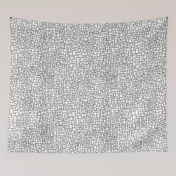 Item preview, Rectangular doodle designed and sold by Miranda Benson.