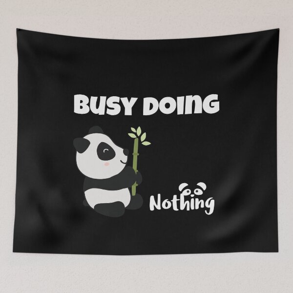 Item preview, Busy Doing Nothing designed and sold by The Full Cart.