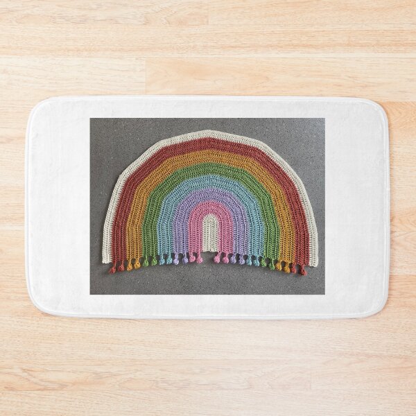 Item preview, Rainbow Drop crochet blanket  designed and sold by MeluCrochet.