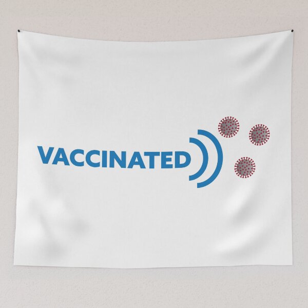 Item preview, Vaccinated and virus designed and sold by sigdesign.