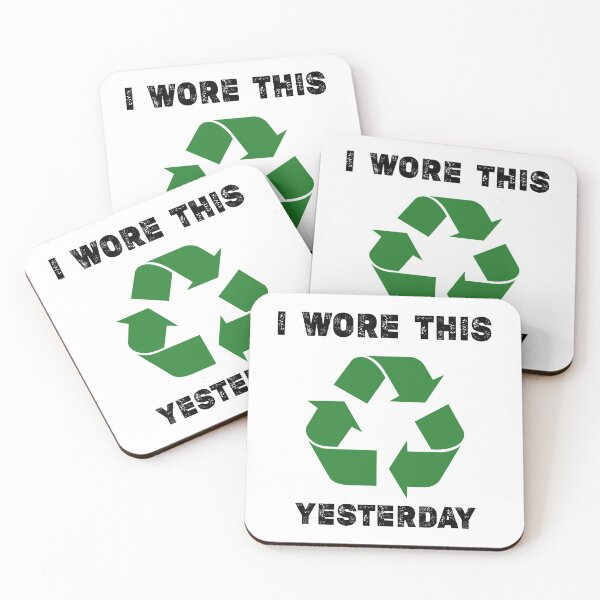 Item preview, Funny Recycling Humor Earth Day I Wore This Yesterday,Recycling jobs description,WASTE MANAGEMENT, RECYCLING JOBS,Recycling truck driver  designed and sold by Essakhi12.