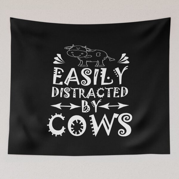 Item preview, Easily Distracted by Cows Shirt designed and sold by BoxHM.