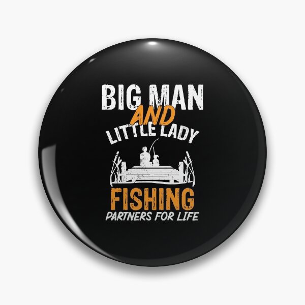 Item preview, Big Man And little lady ... Fishing Partners for life designed and sold by mzakarya.