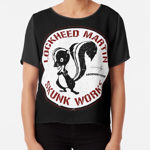Skunk Works - ADP Roundel Patch - Grunge Style Chiffon Top