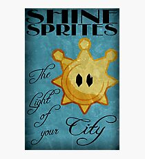 Shine Sprites - Super Mario Sunshine Photographic Print
